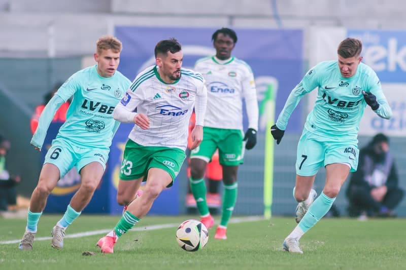 Football. PKO BP Ekstraklasa. Radomiak Radom - Slask Wroclaw. 08.02.2025
