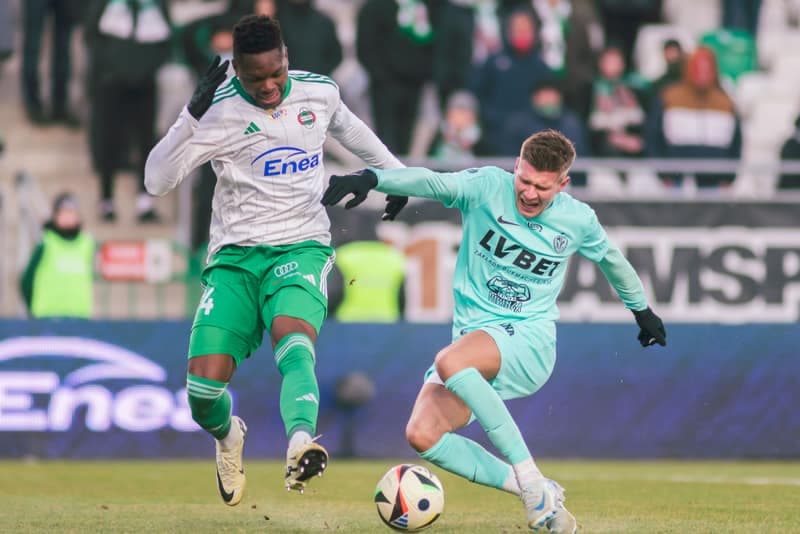 Football. PKO BP Ekstraklasa. Radomiak Radom - Slask Wroclaw. 08.02.2025