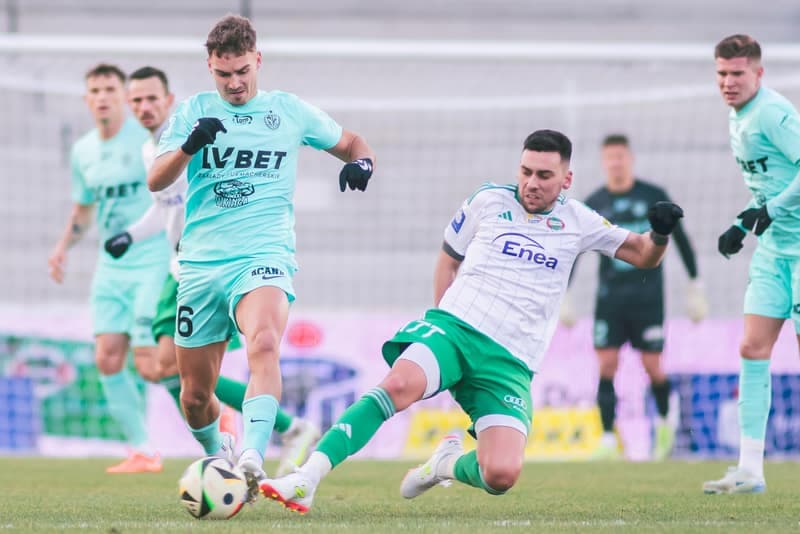Football. PKO BP Ekstraklasa. Radomiak Radom - Slask Wroclaw. 08.02.2025