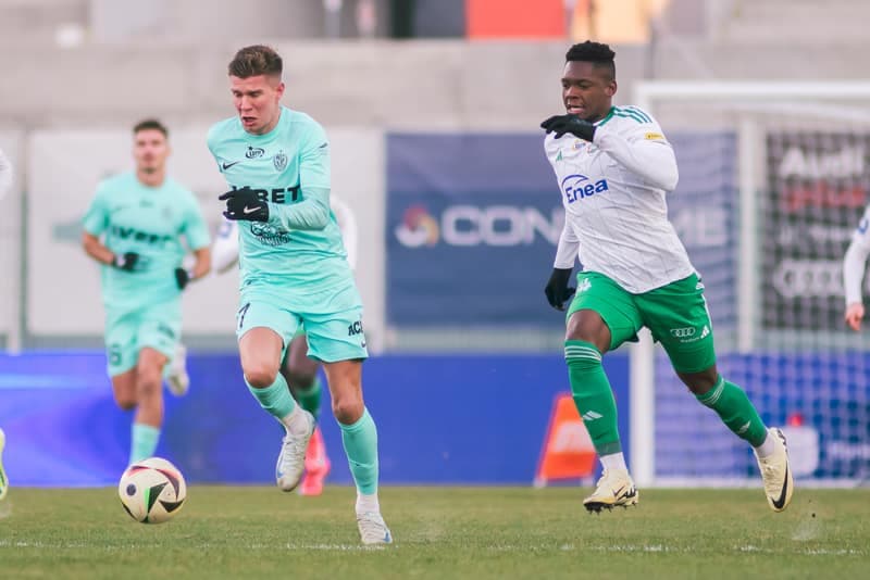 Football. PKO BP Ekstraklasa. Radomiak Radom - Slask Wroclaw. 08.02.2025