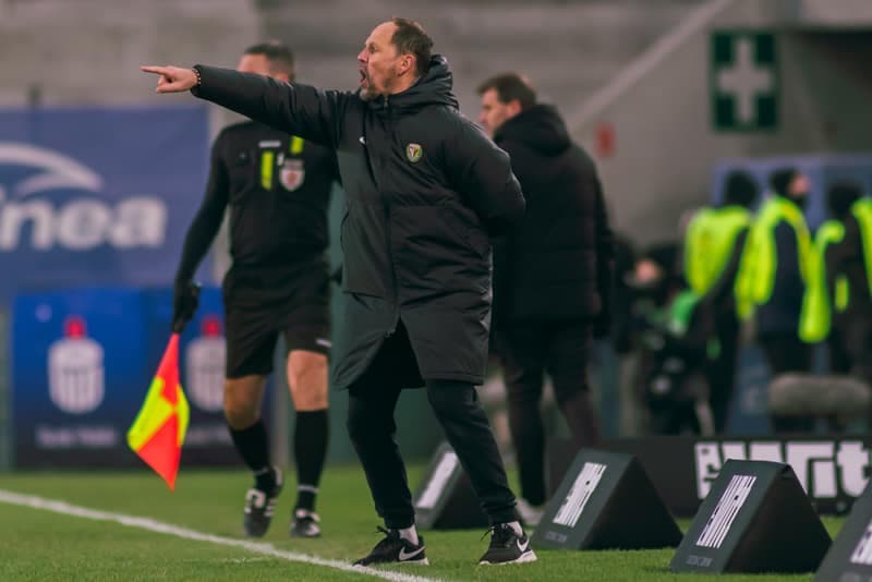 Football. PKO BP Ekstraklasa. Radomiak Radom - Slask Wroclaw. 08.02.2025