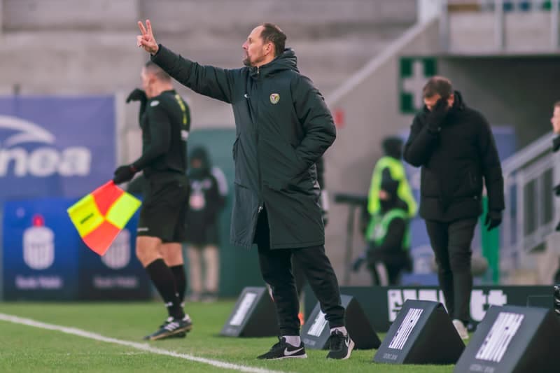 Football. PKO BP Ekstraklasa. Radomiak Radom - Slask Wroclaw. 08.02.2025