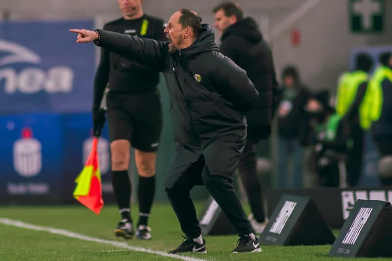 Football. PKO BP Ekstraklasa. Radomiak Radom - Slask Wroclaw. 08.02.2025