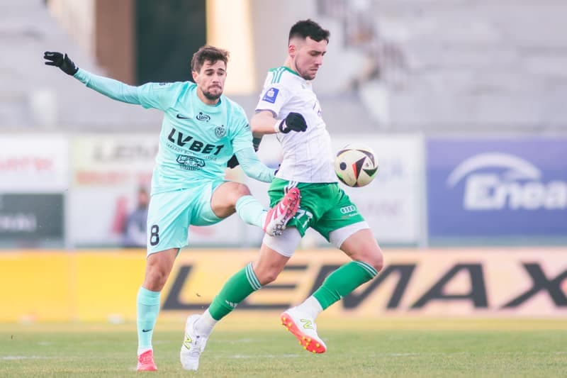 Football. PKO BP Ekstraklasa. Radomiak Radom - Slask Wroclaw. 08.02.2025