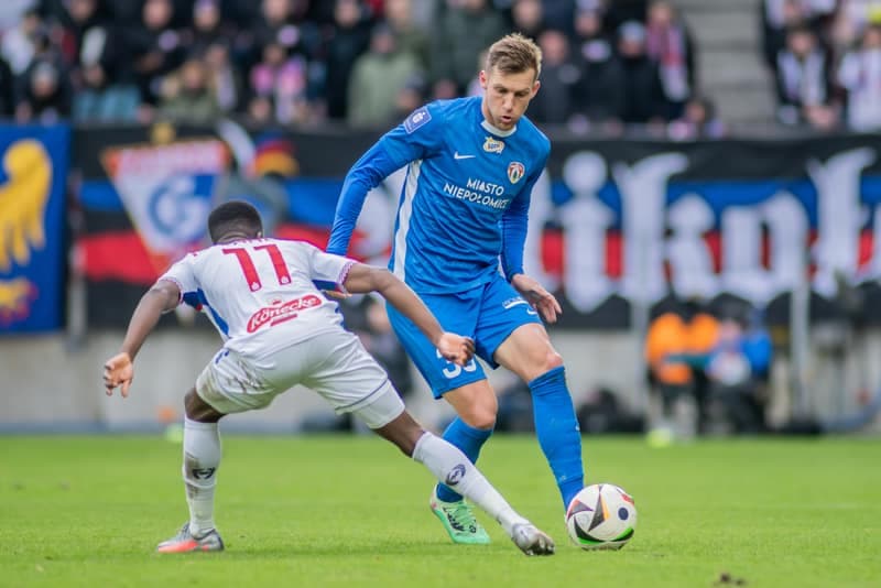 Football. PKO BP Ekstraklasa. Gornik Zabrze - Puszcza Niepolomice. 02.02.2025