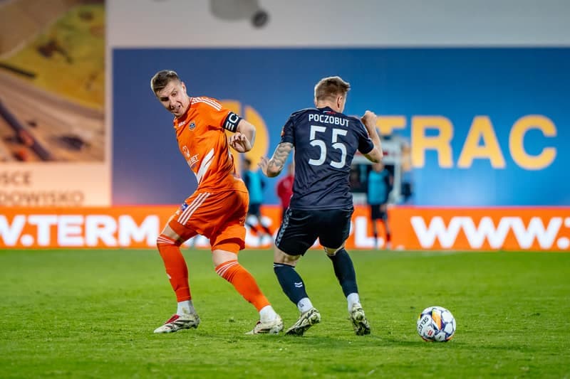 Football. Betclic 1 Liga. Bruk-Bet Termalica Nieciecza - Polonia Warsaw. 14.04.2025