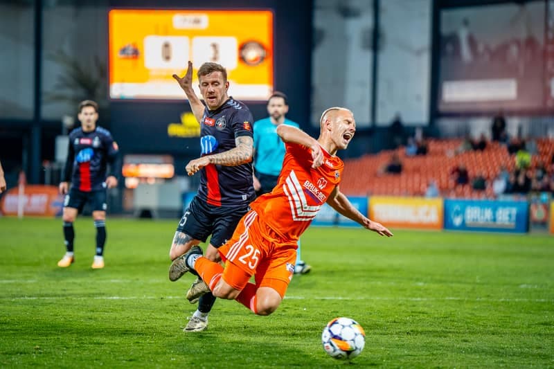 Football. Betclic 1 Liga. Bruk-Bet Termalica Nieciecza - Polonia Warsaw. 14.04.2025