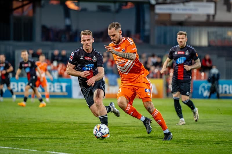 Football. Betclic 1 Liga. Bruk-Bet Termalica Nieciecza - Polonia Warsaw. 14.04.2025