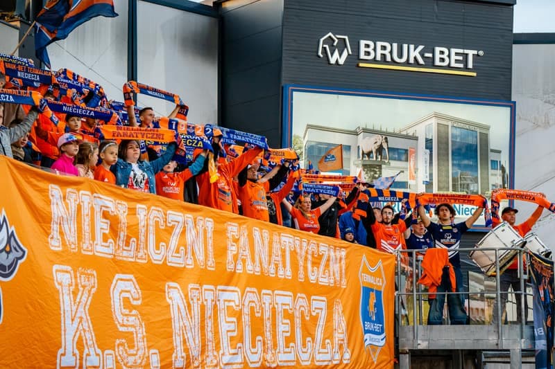 Football. Betclic 1 Liga. Bruk-Bet Termalica Nieciecza - Polonia Warsaw. 14.04.2025