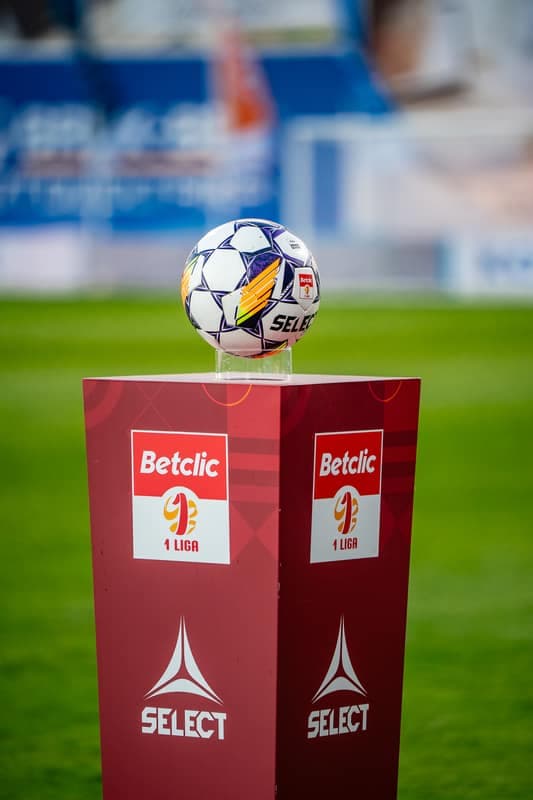 Football. Betclic 1 Liga. Bruk-Bet Termalica Nieciecza - Polonia Warsaw. 14.04.2025