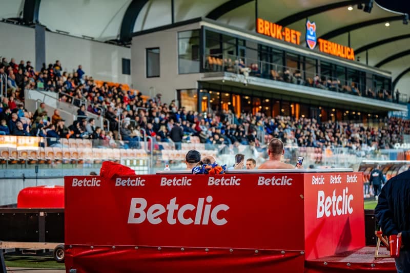 Football. Betclic 1 Liga. Bruk-Bet Termalica Nieciecza - Polonia Warsaw. 14.04.2025