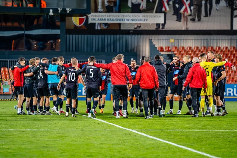 Football. Betclic 1 Liga. Bruk-Bet Termalica Nieciecza - Polonia Warsaw. 14.04.2025