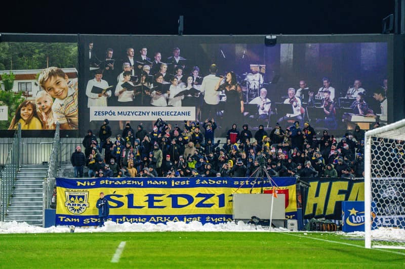 Football. PKO BP Ekstraklasa. Bruk-Bet Termalica Nieciecza - Arka Gdynia. 21.11.2025