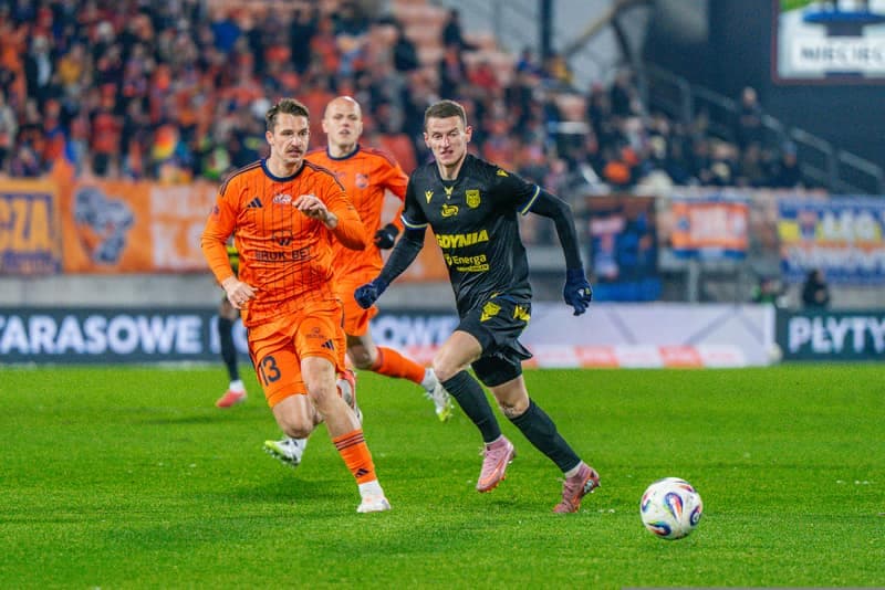 Football. PKO BP Ekstraklasa. Bruk-Bet Termalica Nieciecza - Arka Gdynia. 21.11.2025