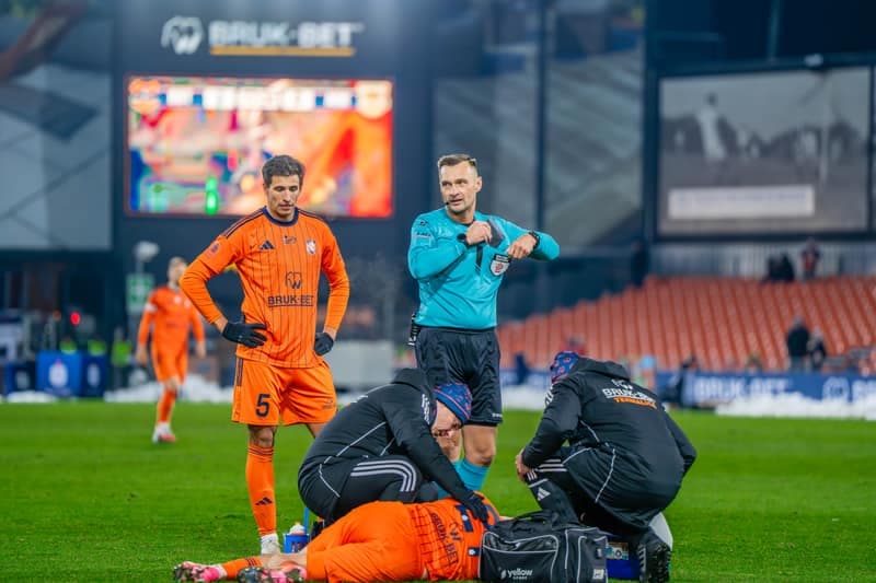 Football. PKO BP Ekstraklasa. Bruk-Bet Termalica Nieciecza - Arka Gdynia. 21.11.2025