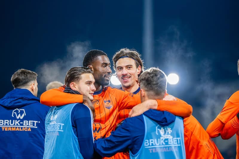 Football. PKO BP Ekstraklasa. Bruk-Bet Termalica Nieciecza - Arka Gdynia. 21.11.2025