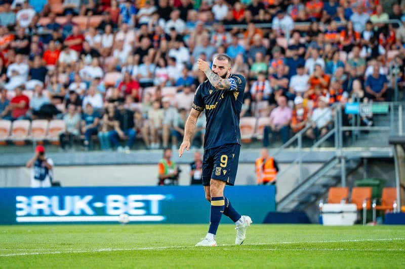 Football. PKO BP Ekstraklasa. Bruk - Bet Termalica Nieciecza - Lech Poznan. 20.09.2025