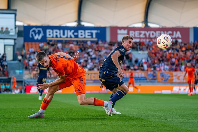 Football. PKO BP Ekstraklasa. Bruk - Bet Termalica Nieciecza - Lech Poznan. 20.09.2025