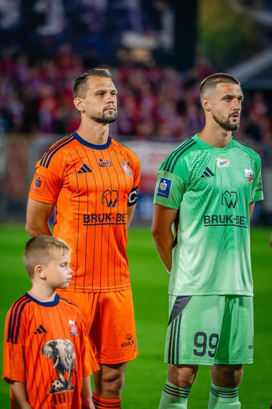 Football. PKO BP Ekstraklasa. Bruk-Bet Termalica Nieciecza - Rakow Czestochowa. 17.08.2025