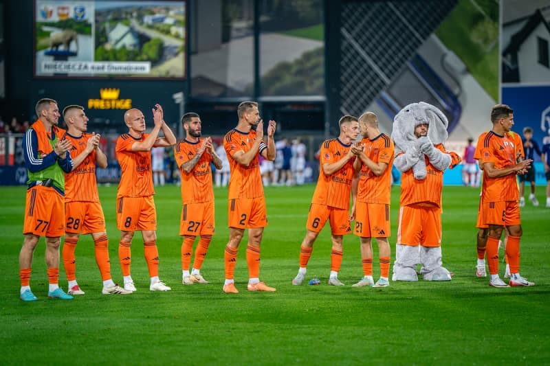 Football. PKO BP Ekstraklasa. Bruk-Bet Termalica Nieciecza - Rakow Czestochowa. 17.08.2025