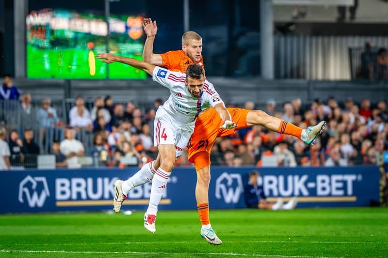 Football. PKO BP Ekstraklasa. Bruk-Bet Termalica Nieciecza - Rakow Czestochowa. 17.08.2025