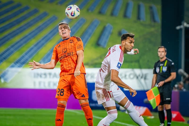 Football. PKO BP Ekstraklasa. Bruk-Bet Termalica Nieciecza - Rakow Czestochowa. 17.08.2025