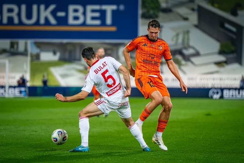 Football. PKO BP Ekstraklasa. Bruk-Bet Termalica Nieciecza - Rakow Czestochowa. 17.08.2025