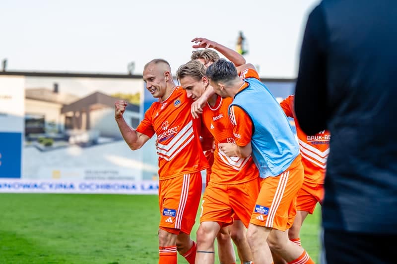 Football. Betclic I Liga. Bruk-Bet Termalica Nieciecza - Kotwica Kolobrzeg. 25.04.2025
