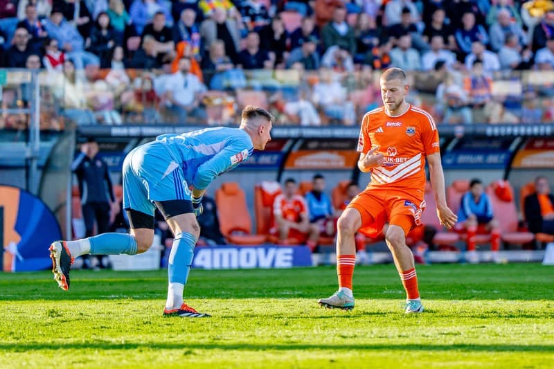 Football. Betclic I Liga. Bruk-Bet Termalica Nieciecza - Kotwica Kolobrzeg. 25.04.2025