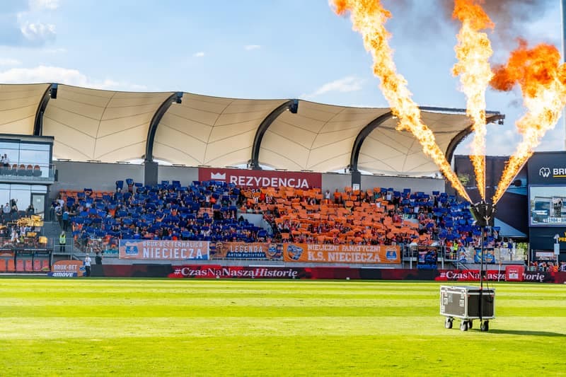 Football. Betclic I Liga. Bruk-Bet Termalica Nieciecza - Kotwica Kolobrzeg. 25.04.2025