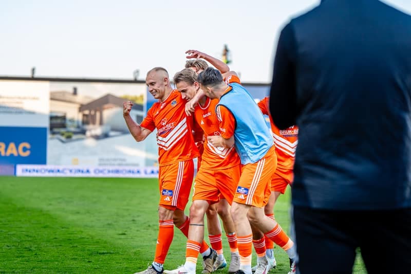 Football. Betclic I Liga. Bruk-Bet Termalica Nieciecza - Kotwica Kolobrzeg. 25.04.2025