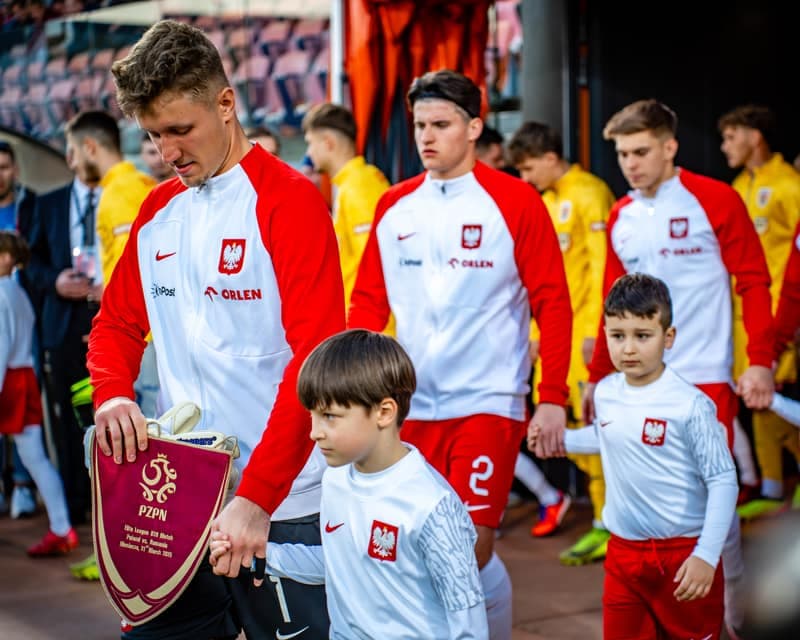 Football. Elite League. Poland U20 - Romania U20. 21.03.2025