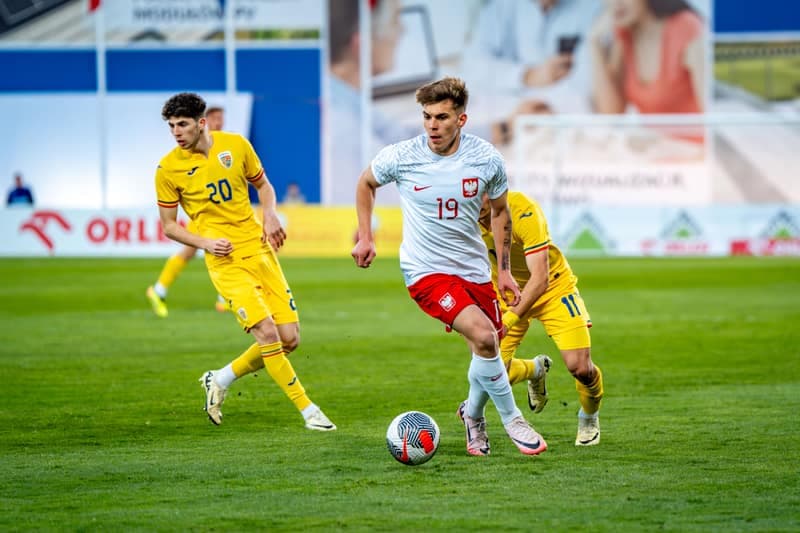 Football. Elite League. Poland U20 - Romania U20. 21.03.2025