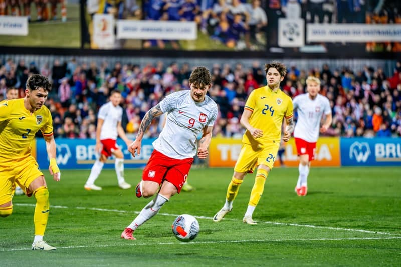 Football. Elite League. Poland U20 - Romania U20. 21.03.2025