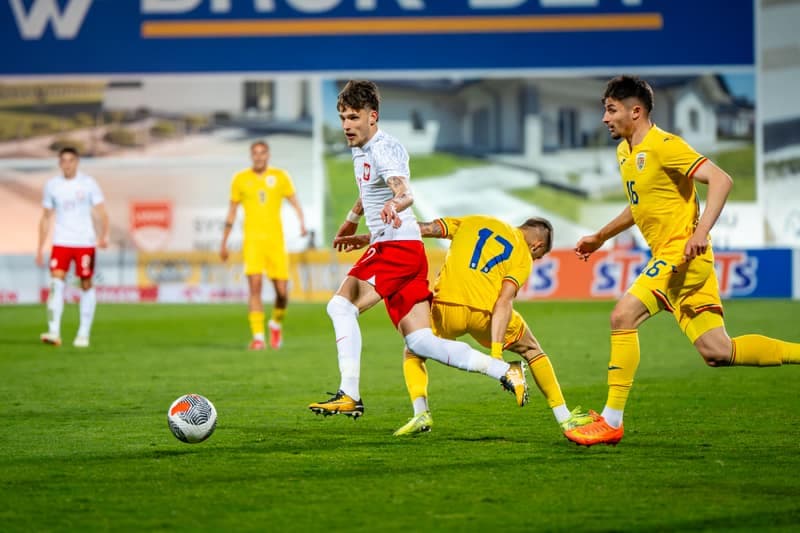 Football. Elite League. Poland U20 - Romania U20. 21.03.2025