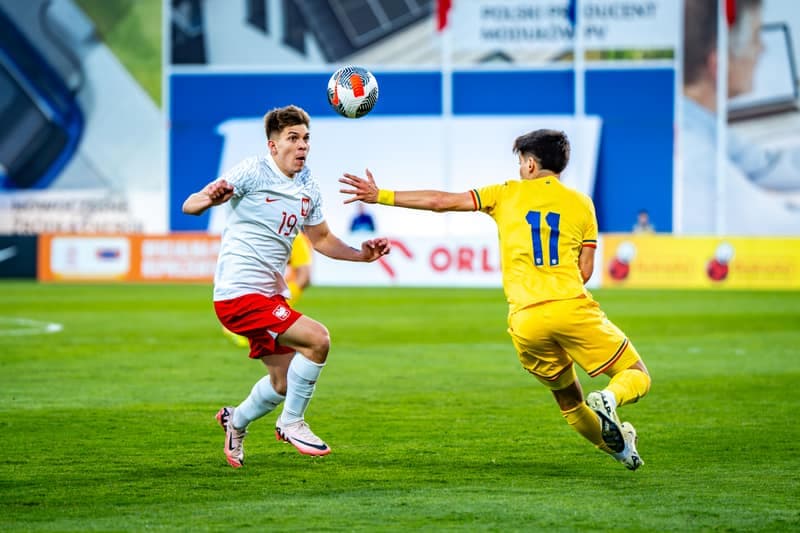 Football. Elite League. Poland U20 - Romania U20. 21.03.2025