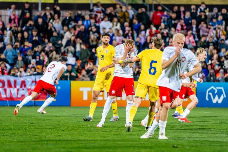 Football. Elite League. Poland U20 - Romania U20. 21.03.2025