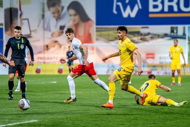 Football. Elite League. Poland U20 - Romania U20. 21.03.2025