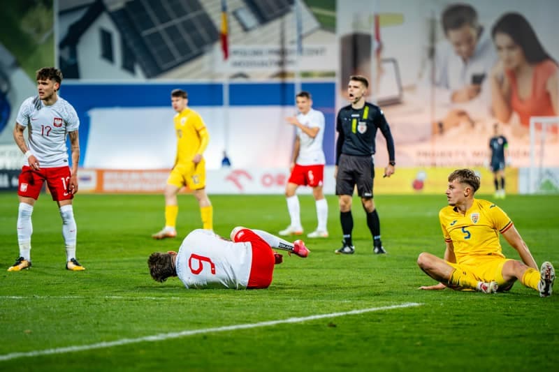 Football. Elite League. Poland U20 - Romania U20. 21.03.2025