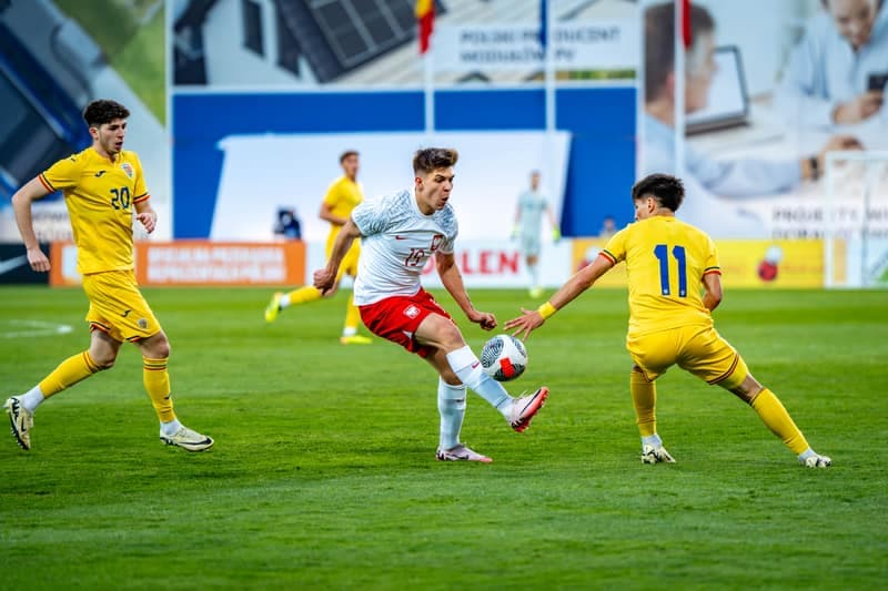 Football. Elite League. Poland U20 - Romania U20. 21.03.2025