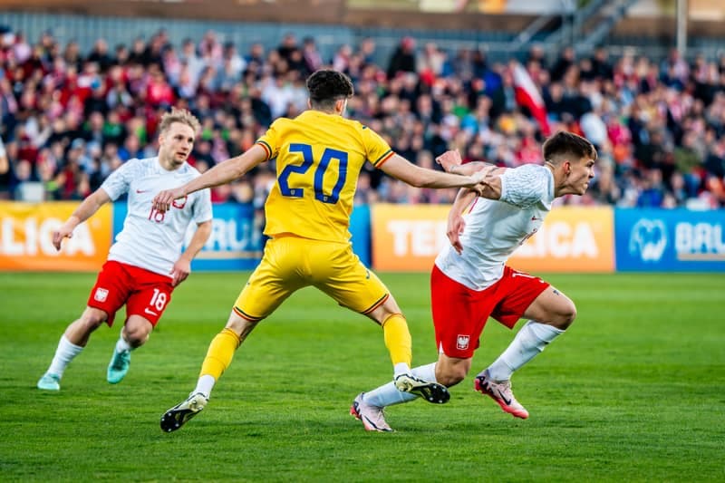 Football. Elite League. Poland U20 - Romania U20. 21.03.2025