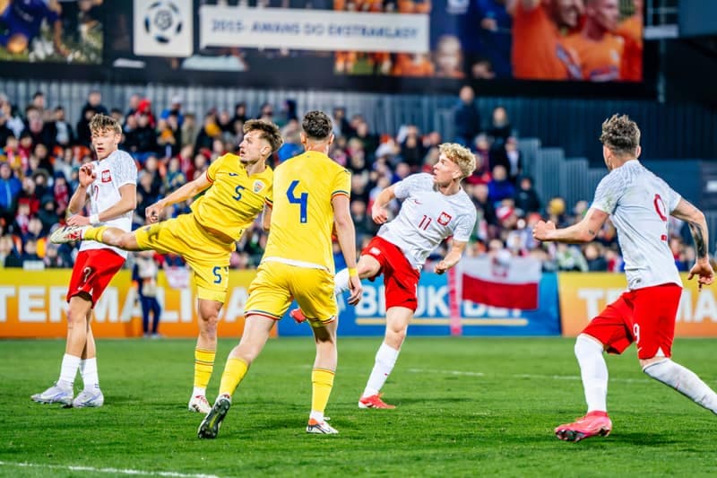 Football. Elite League. Poland U20 - Romania U20. 21.03.2025