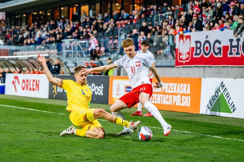 Football. Elite League. Poland U20 - Romania U20. 21.03.2025