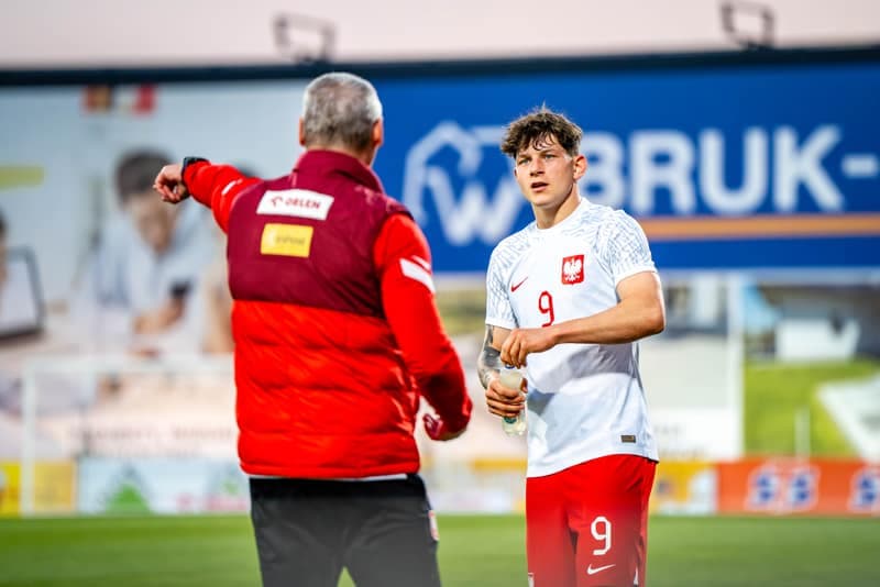 Football. Elite League. Poland U20 - Romania U20. 21.03.2025