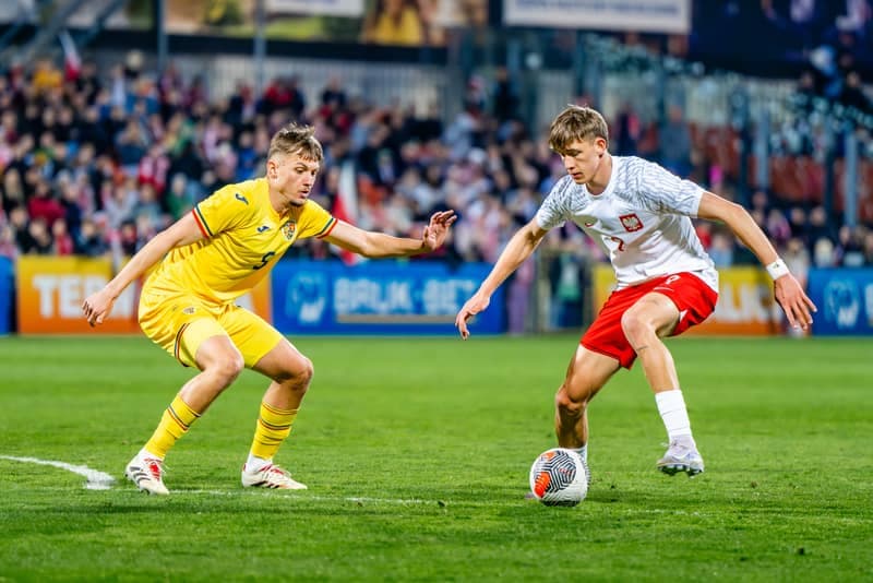 Football. Elite League. Poland U20 - Romania U20. 21.03.2025