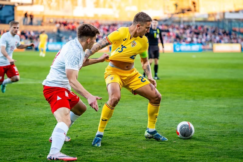 Football. Elite League. Poland U20 - Romania U20. 21.03.2025