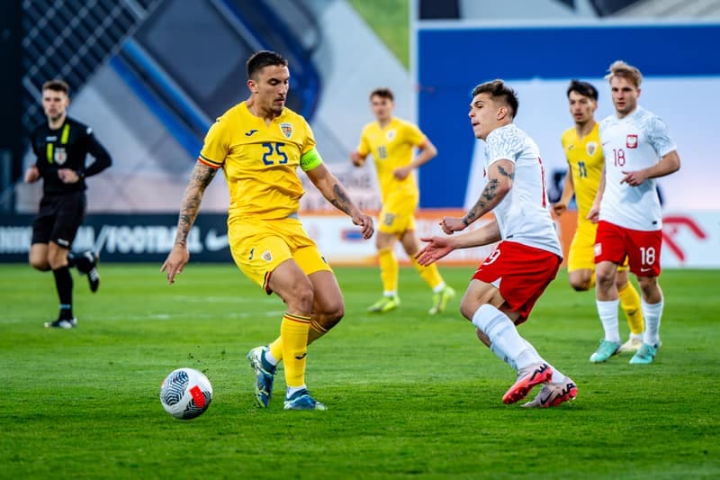 Football. Elite League. Poland U20 - Romania U20. 21.03.2025