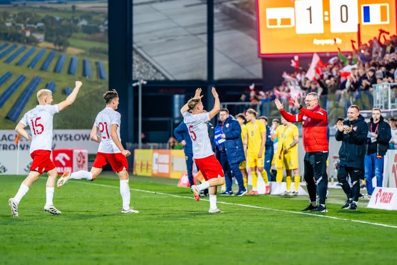 Football. Elite League. Poland U20 - Romania U20. 21.03.2025