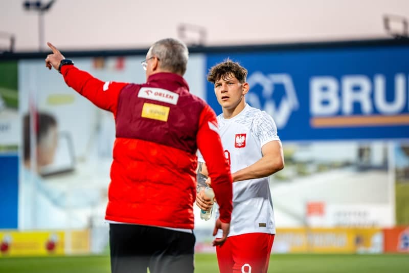 Football. Elite League. Poland U20 - Romania U20. 21.03.2025