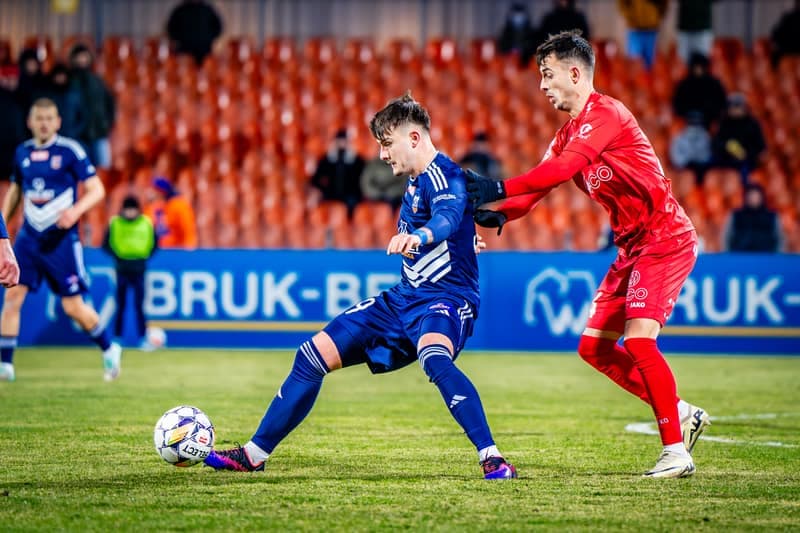 Football. Betclic 1 Liga. Bruk-Bet Termalica Nieciecza - Odra Opole. 14.02.2025